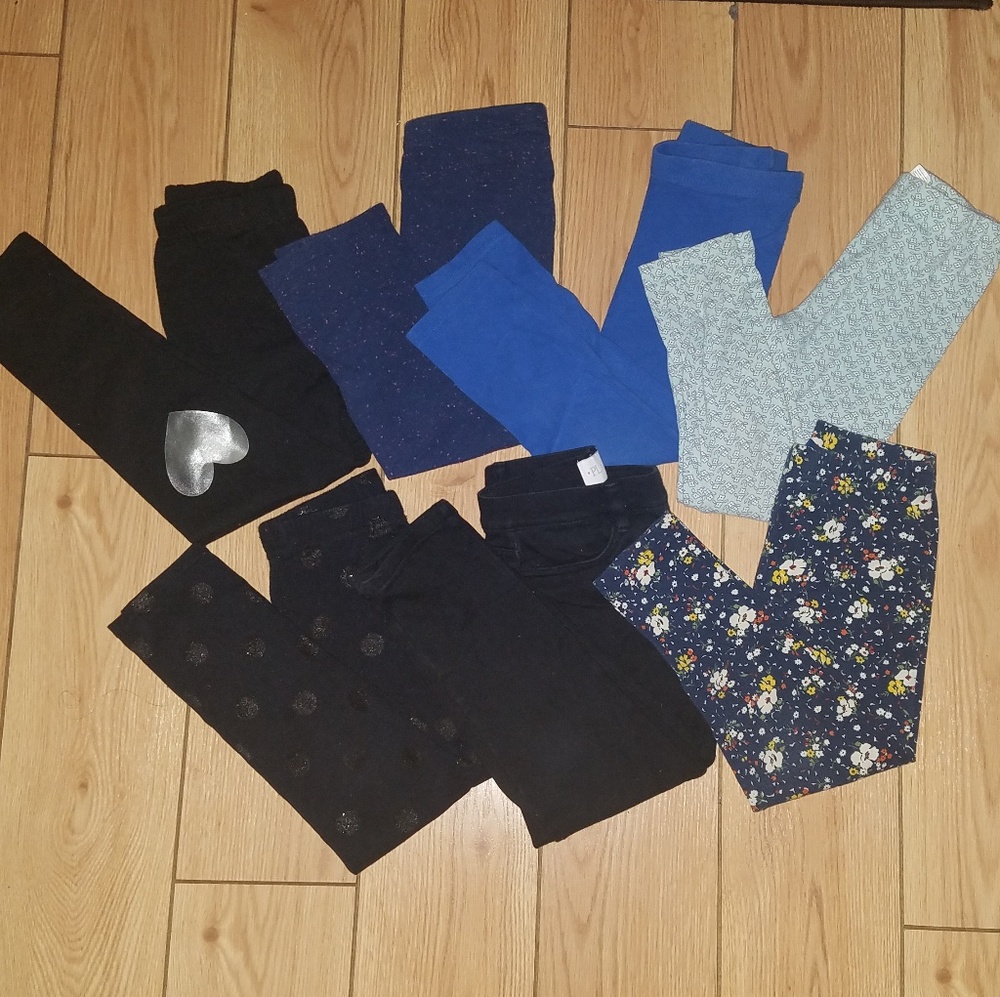 4-5 toddler legging lot